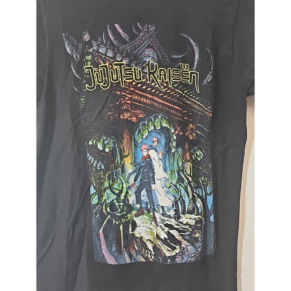 Jujutsu Kaisen T Shirt Men's Size XSmall Black Graphic Anime Japanese - Picture 2 of 8